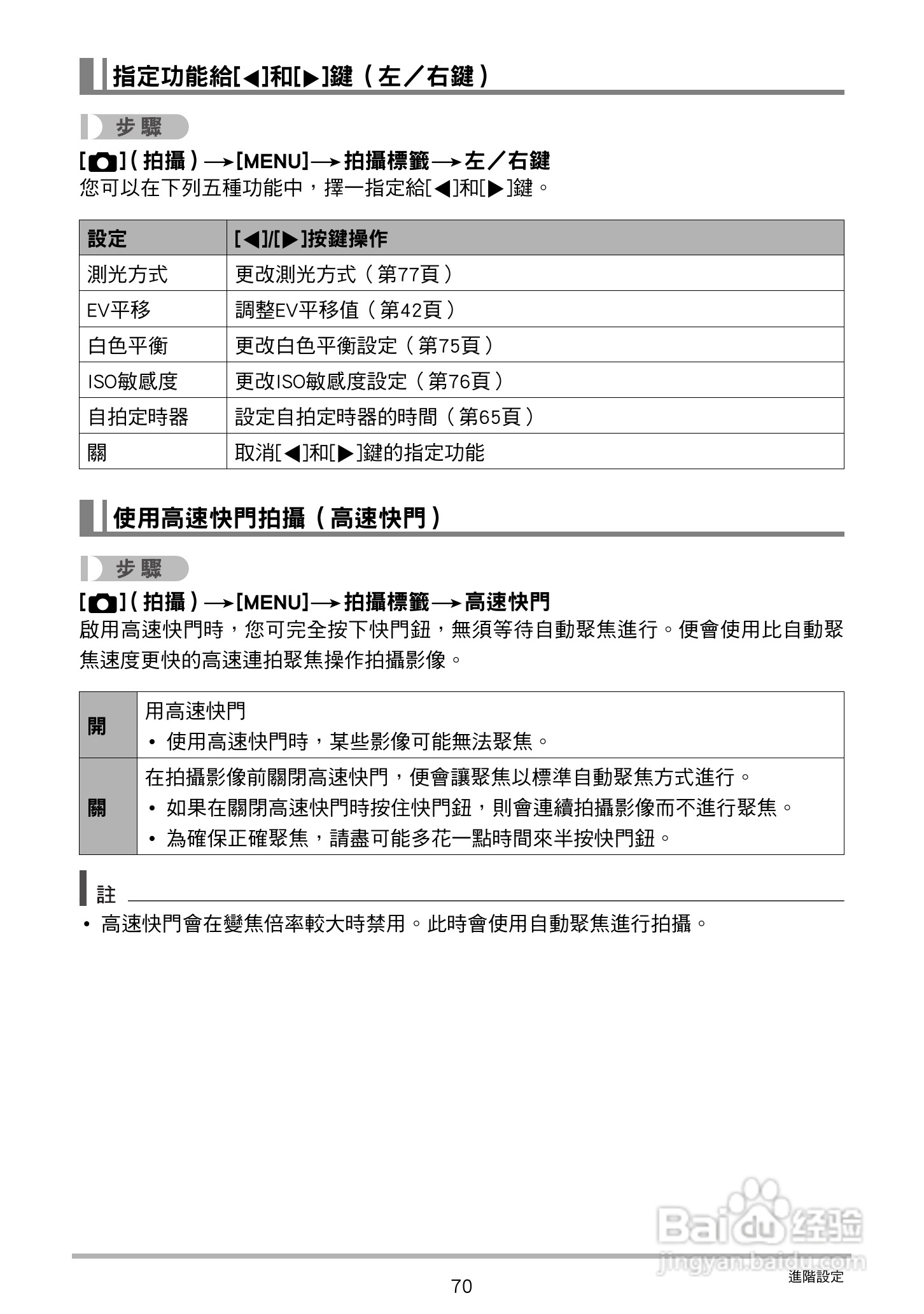 CASIO数位相机EX-Z250使用说明书:[7]