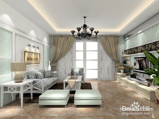 分享100平米的简欧风格设计