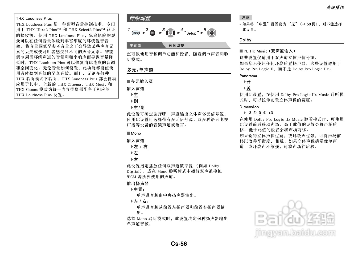 安桥TX-NR717音响功放说明书:[3]
