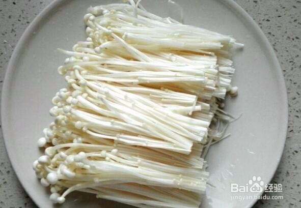 简单易学的蒜蓉米椒蒸金针菇的家常做法