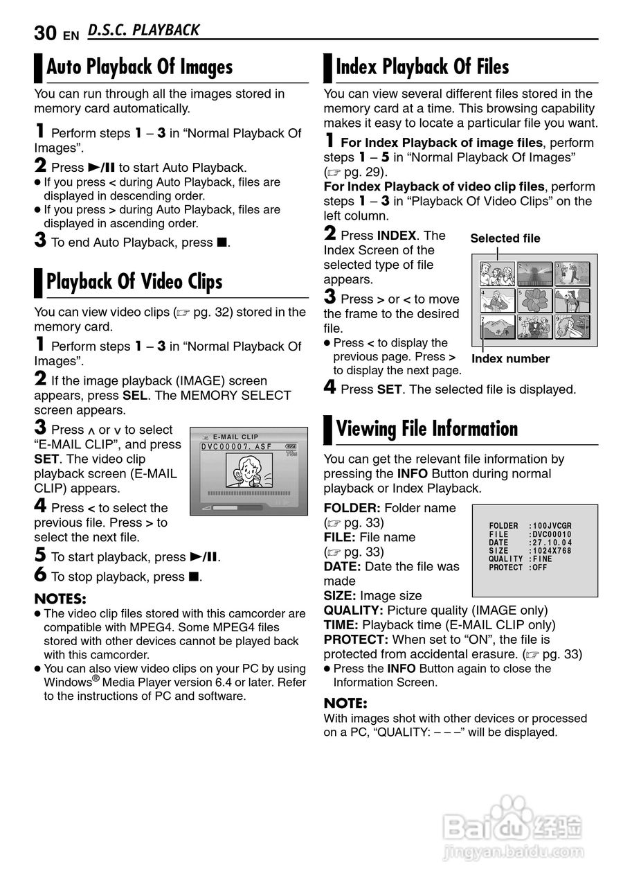 JVC GR-DF565相机电池说明书:[3]