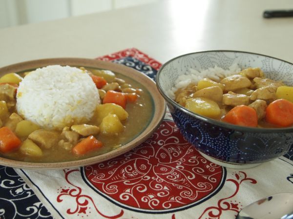 日式咖喱鸡肉饭