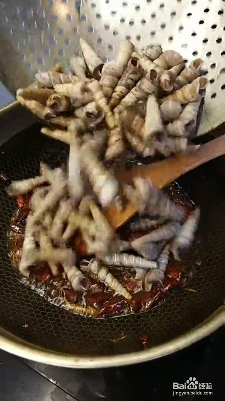 怎样在家正确自制味美的香辣钉螺