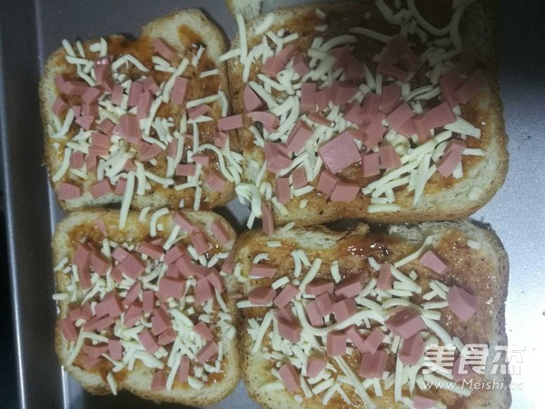 葱香芝士面包片