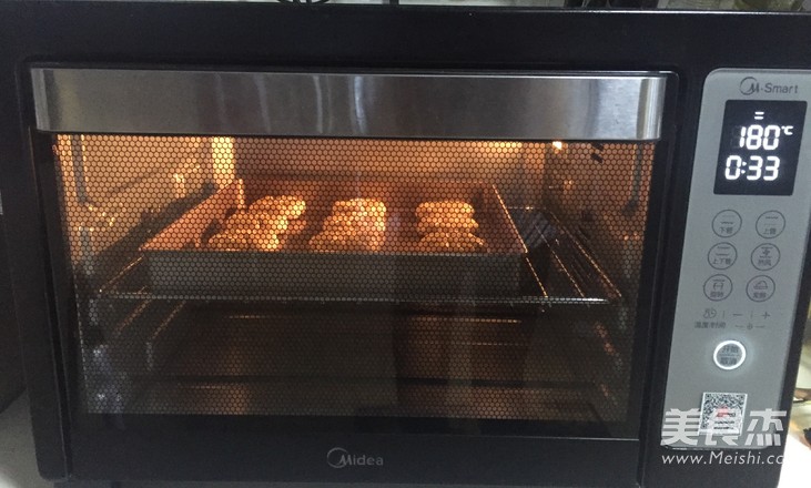 红豆梅花酥的做法