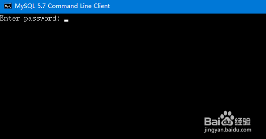 Windows使用DOS命令进入MySQL数据库