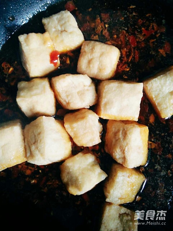 油豆腐烧西兰花