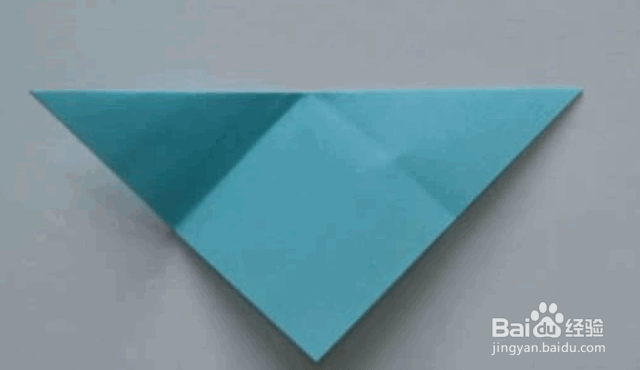 三角形收纳盒的简单折法