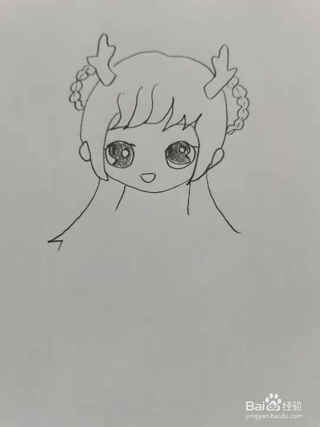 卡通小龙女怎么画