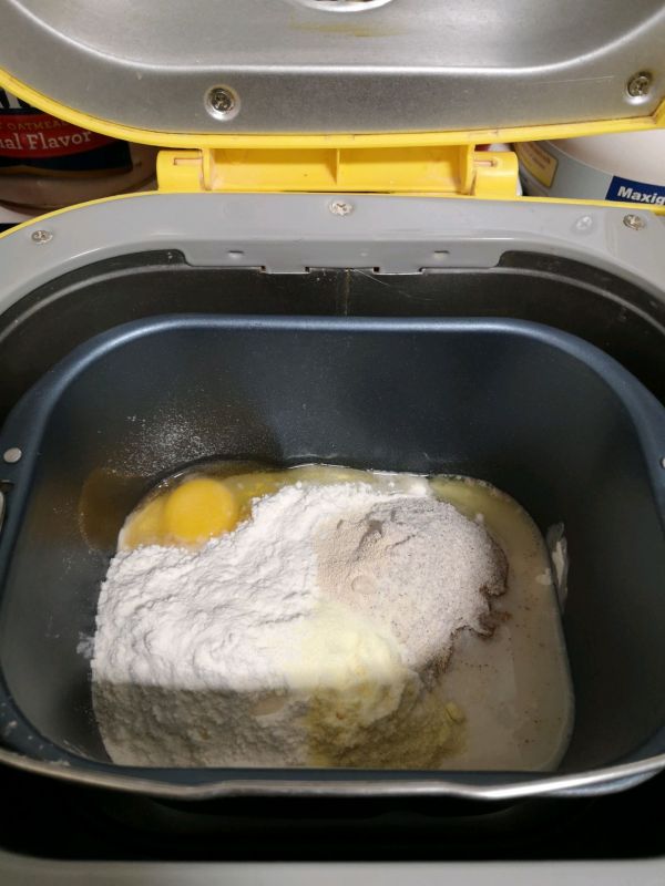 蓝莓爆浆芝士欧包