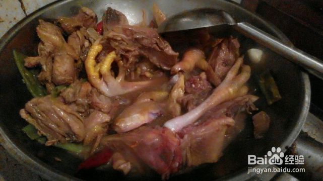 土鸡炖土豆的做法
