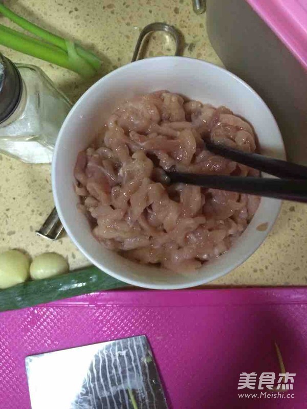 京酱肉丝的做法