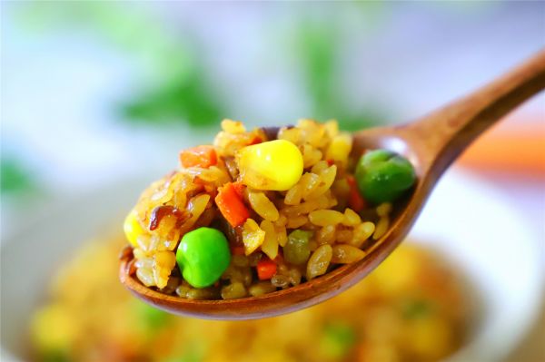 香菇时蔬糯米饭