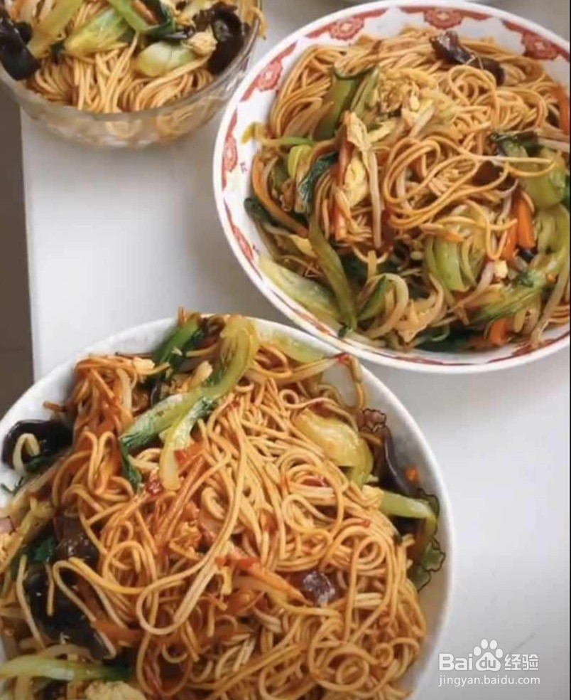 家常炒面怎么做