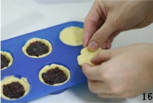 蔓越莓夹心甜馅饼