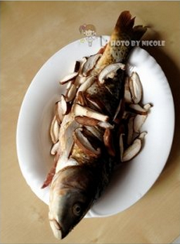 豉汁菇片剁椒鱼