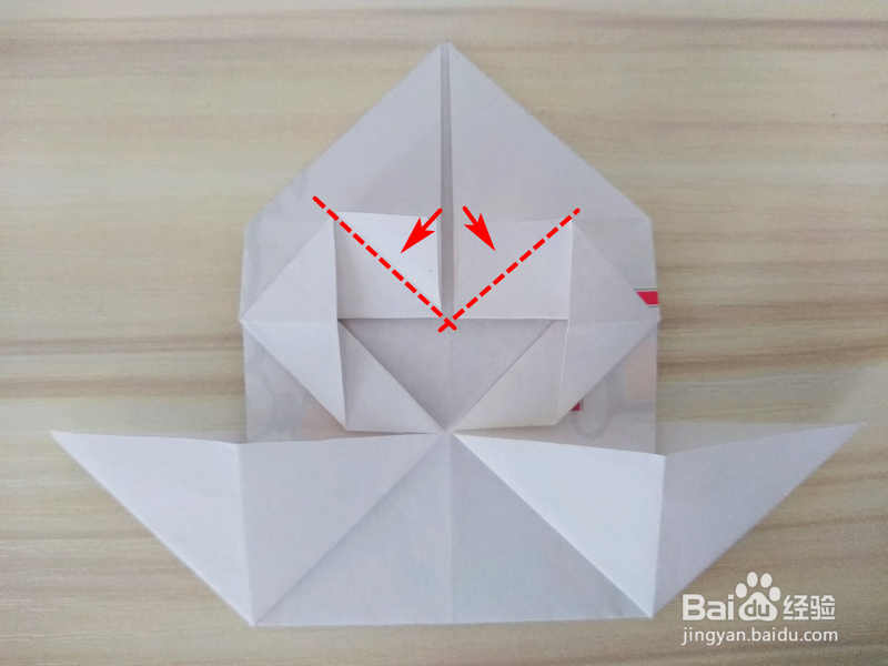 两种天使之心折纸的折法