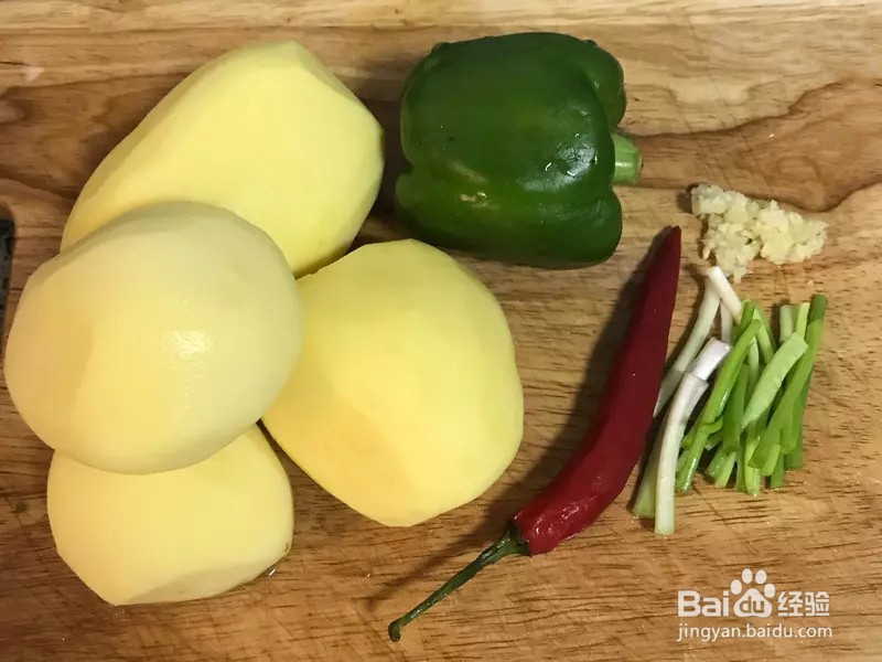 怎样做出家常菜系列之青椒土豆丝