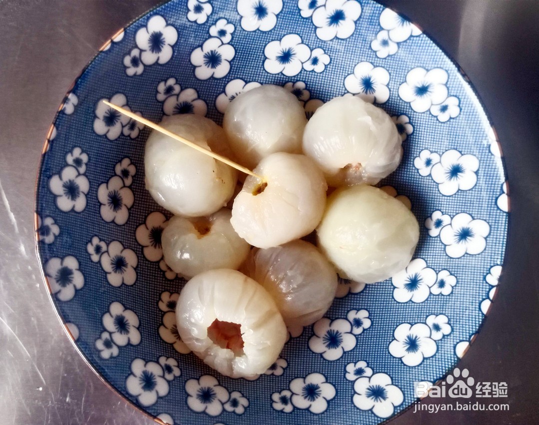 教你制作豆沙荔枝冰