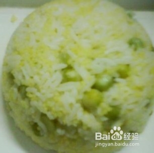 家常营养小米豌豆饭的做法