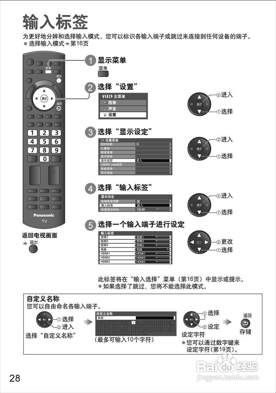 松下等离子电视TH-P58S20C型使用说明书:[3]