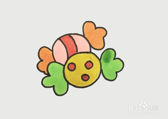 糖的简笔画教程