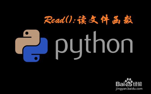 <b>Python：如何使用读文件的函数read()</b>