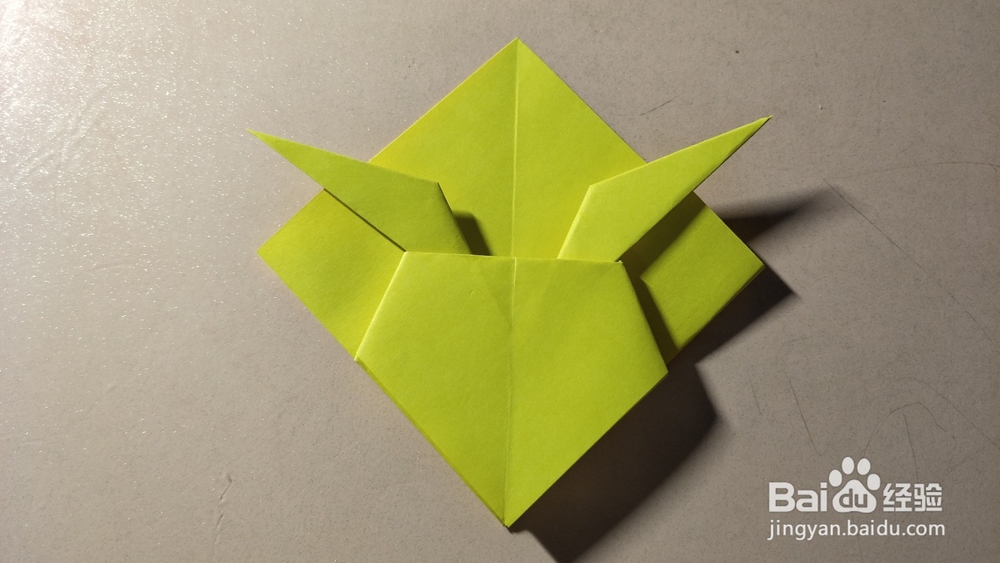 折纸：比卡丘书签折纸教程图解