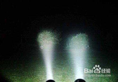 强光手电色光不同功能不同