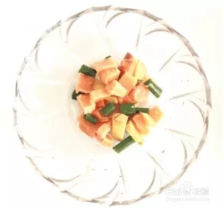 三文鱼蔬菜方块 宝宝吃了智商长2斤