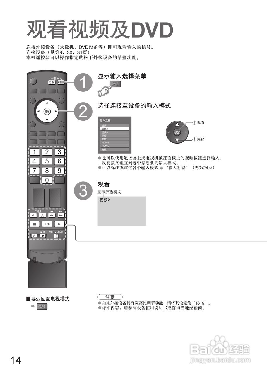 松下TC-37LZ700D液晶彩电使用说明书:[2]
