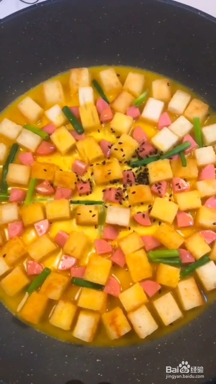 如何制作简单好吃的鸡蛋馒头面饼