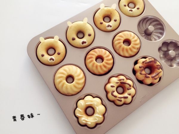 肉松甜甜圈蛋糕