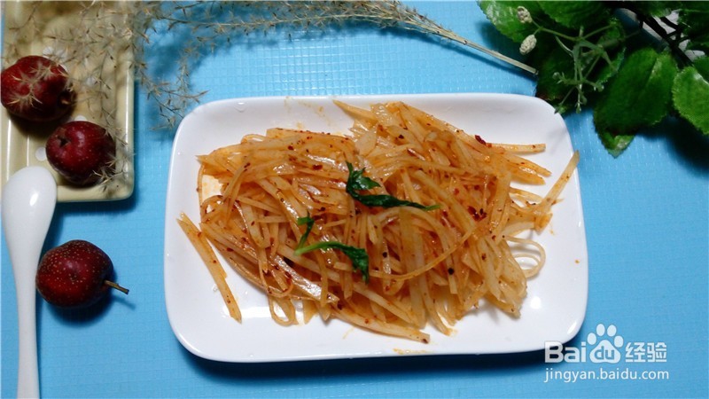 春天来了：凉拌土豆丝
