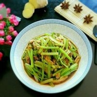 香芹肉沫豆腐
