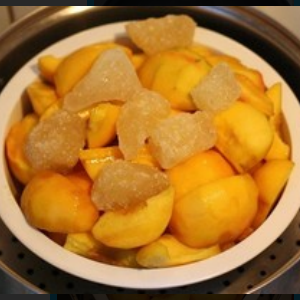 黄桃罐头（蒸）怎么做