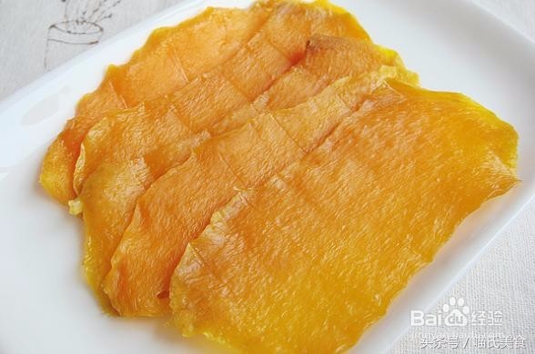 “自制芒果干”不用非得吃菲律宾的，自家就有