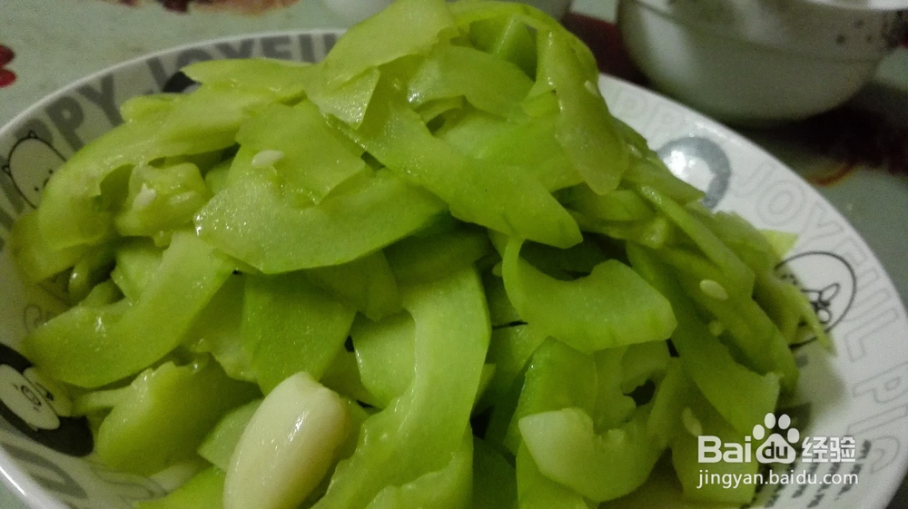 上班族之快手菜-清炒白瓜