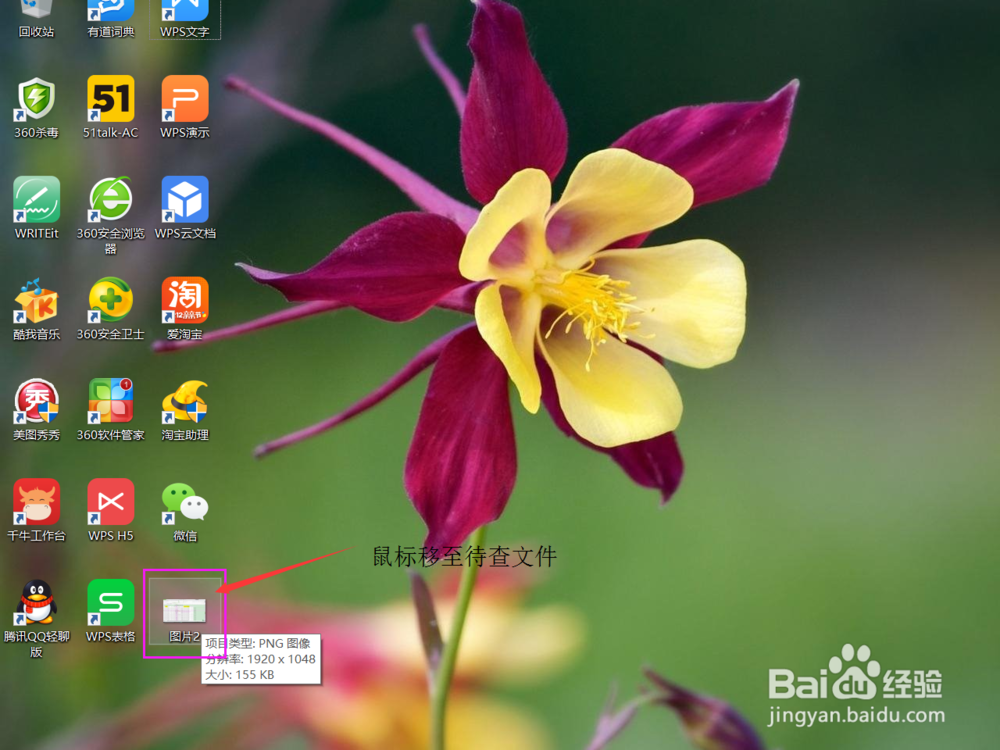 如何查看桌面上文件的存储路径?
