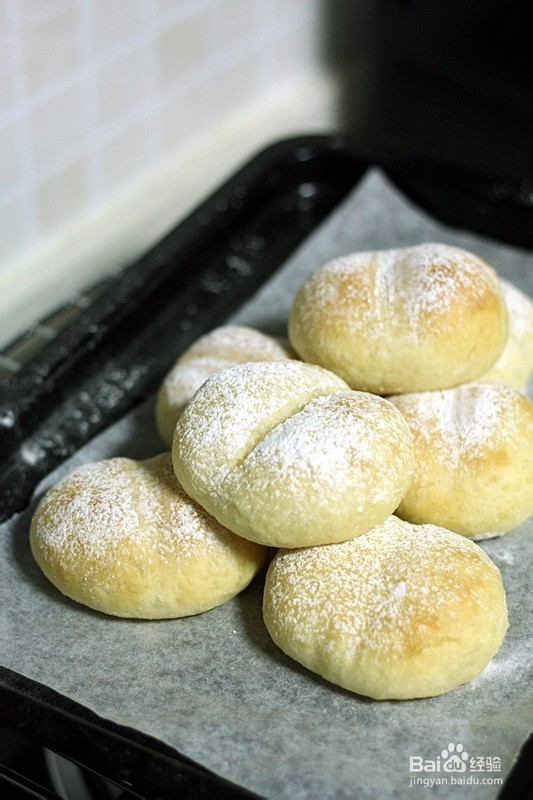 海蒂白面包的少揉版做法