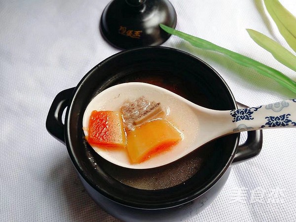 排骨木瓜汤的做法