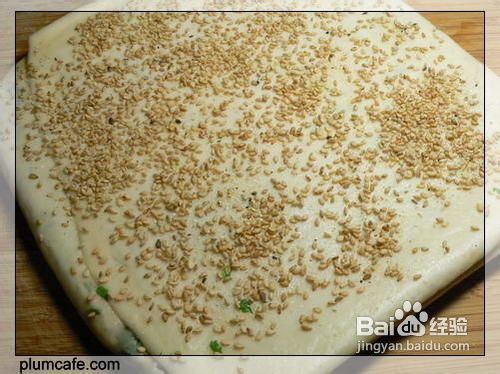 葱油香菜烤饼的做法