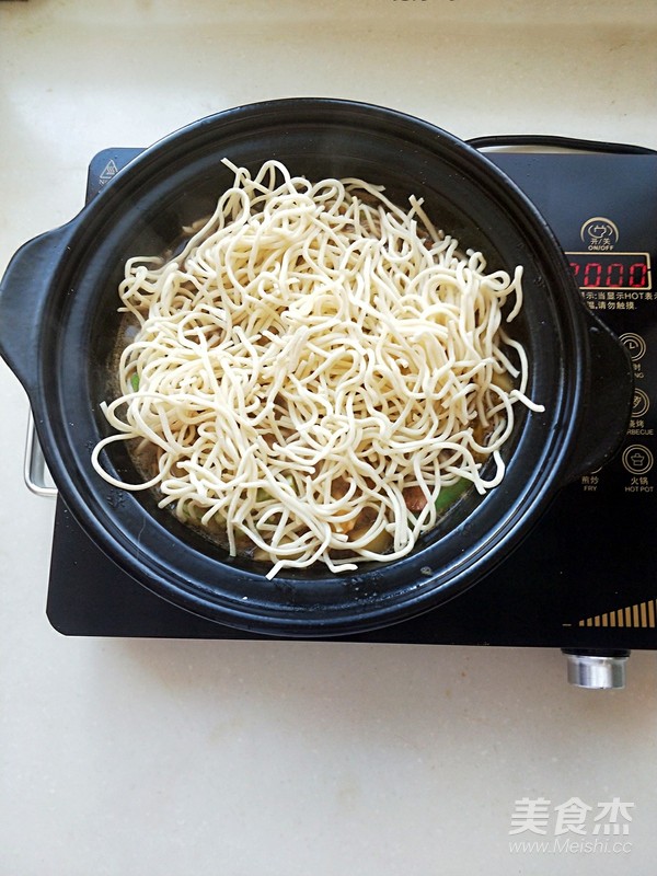 豆角土豆焖面