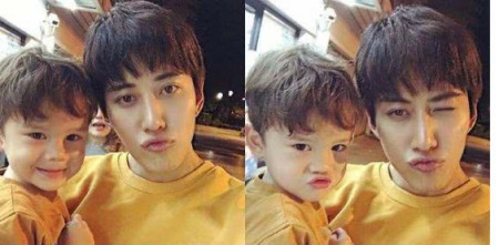 这么火的男星,才三十出头,孩子都上小学了……