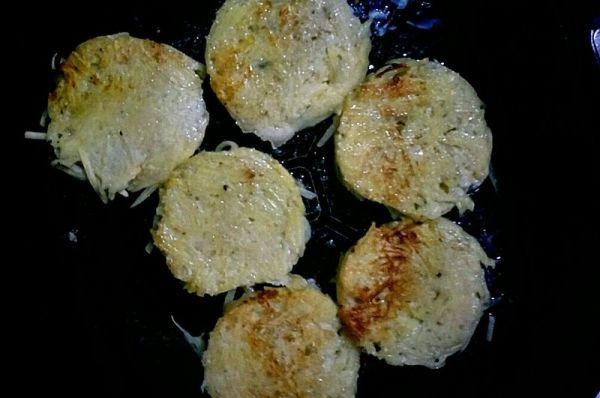 #10分钟早餐大挑战#土豆丝饼