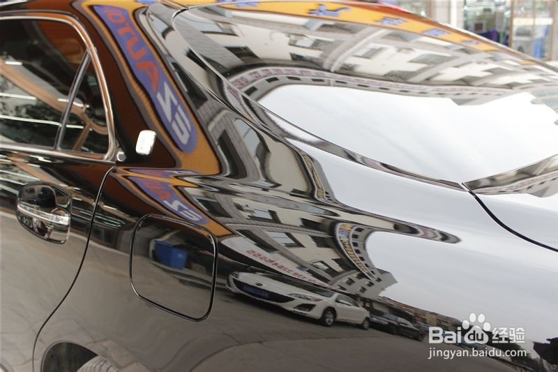 丰田皇冠汽车美容石家庄汽车漆面美容施工案例