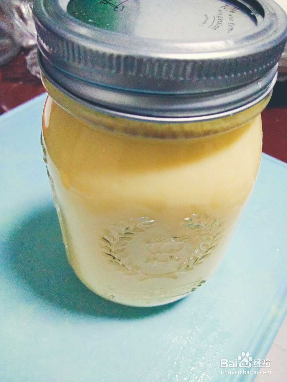 爽脆可口的芒果布丁