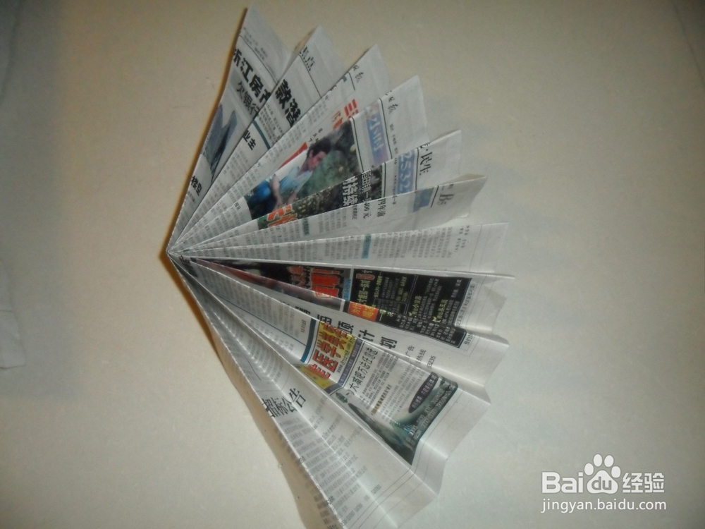 旧报纸怎么做时装