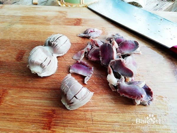 教你做酸辣鸭胗