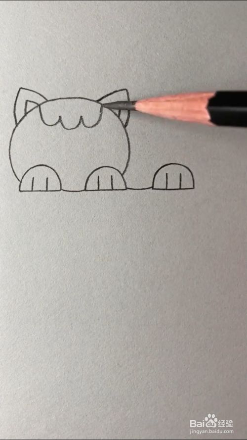 如何画小猫咪?